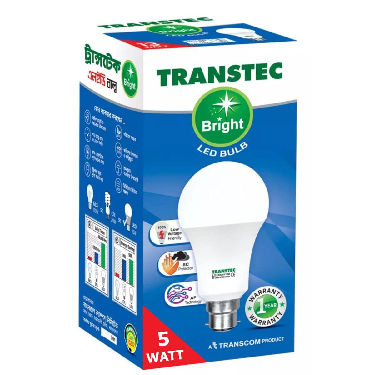 Picture of Transtec Bright LED Bulb 5 Watt