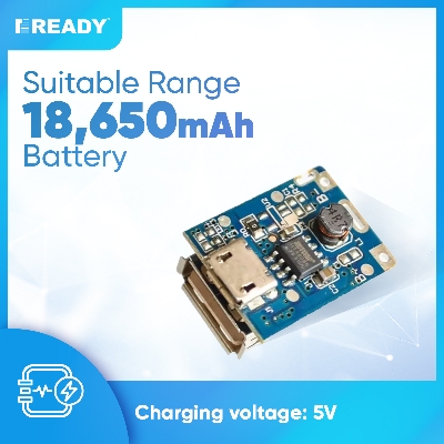 Picture of Mobile Power Bank Module 5V 1A - Charge Your Devices with 18650 Battery Charger Module Easy to Use and Maintain - power bank circuit