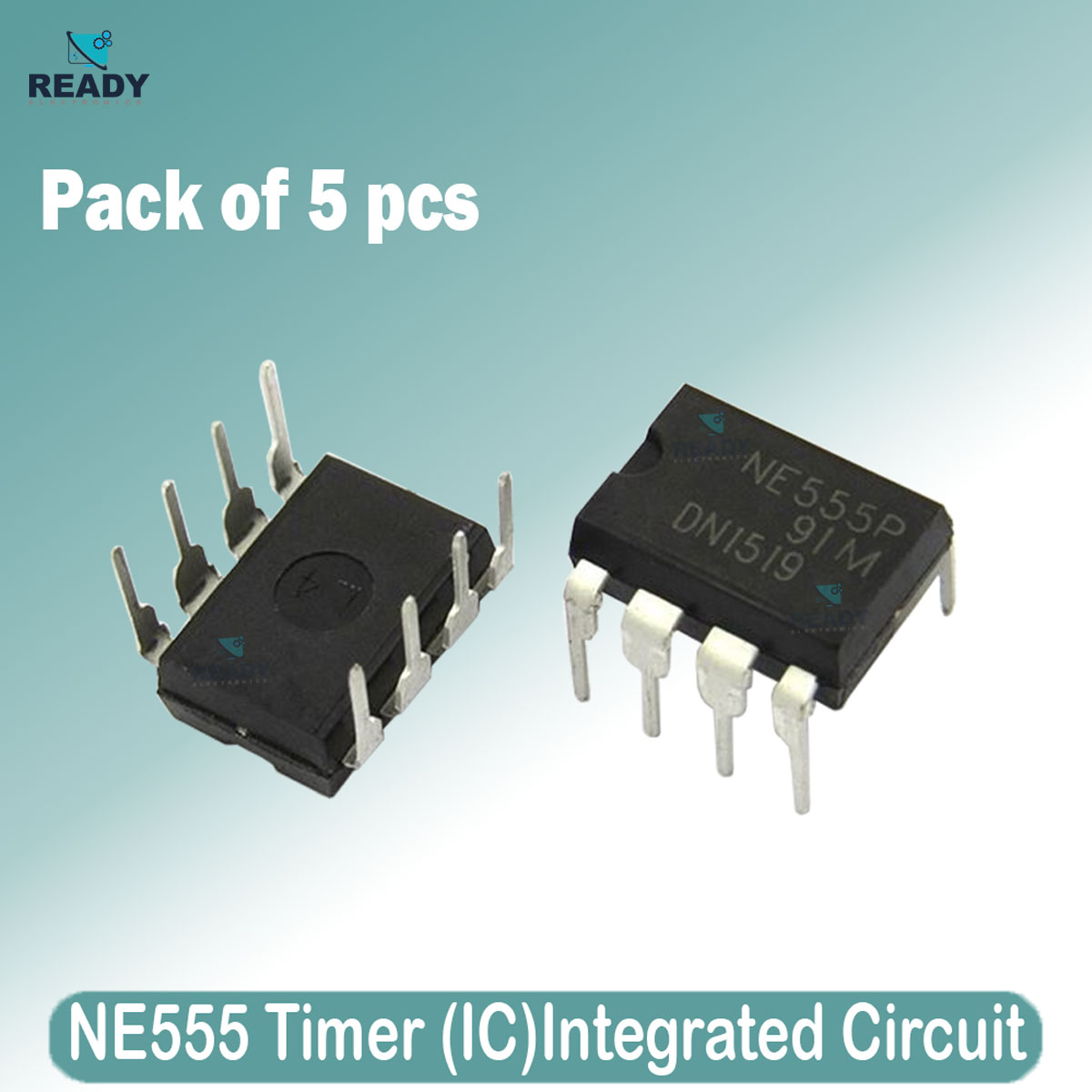 Picture of NE555 IC NE555 Integrated Circuit- 5pcs