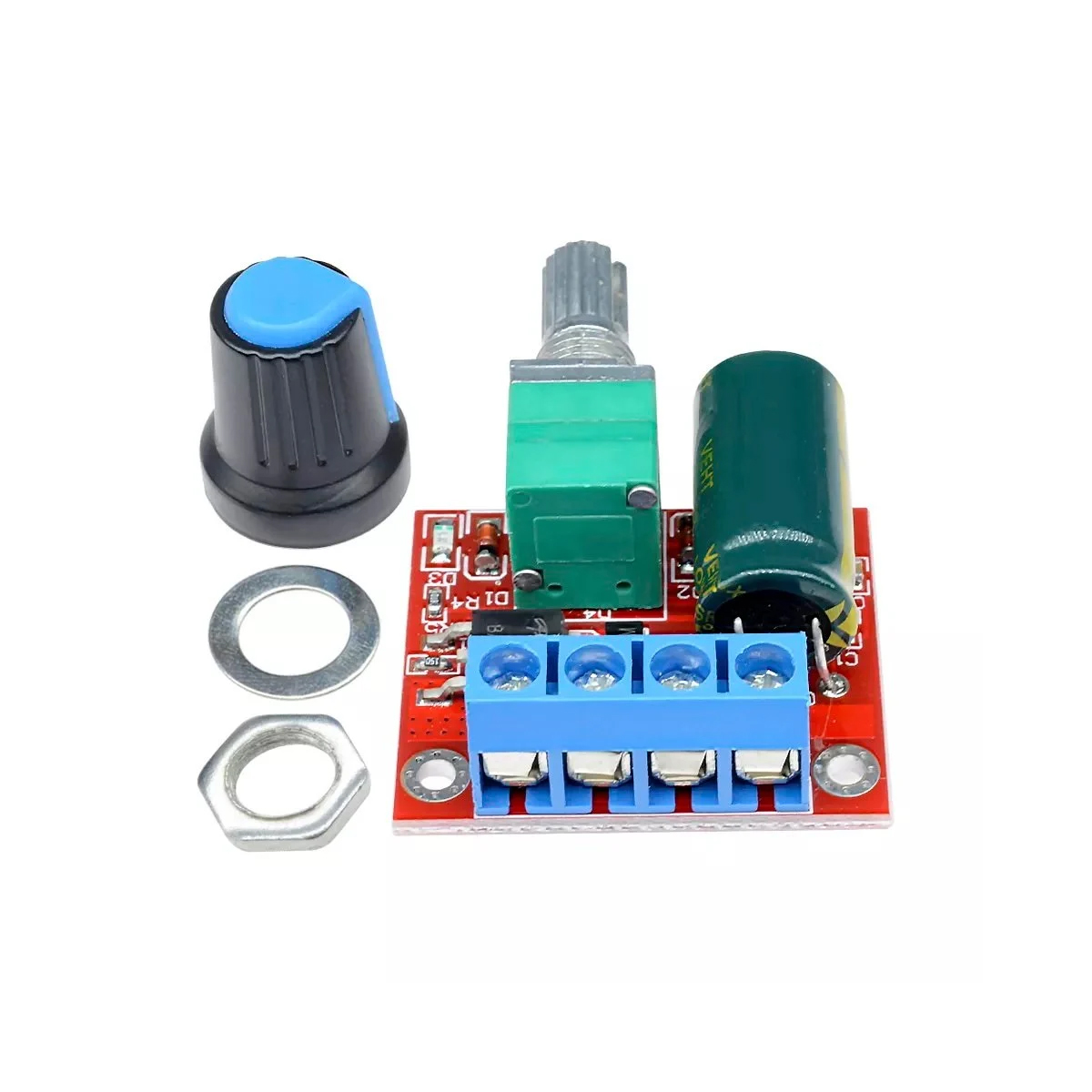 Picture of DC Motor Speed Controller Module Mini DC Motor PWM Speed Controller DC 4.5V-35V 5A 90W Speed Regulator Adjustable Board Switch Picture of DC Motor Speed Controller Module Mini DC Motor PWM Speed Controller DC 4.5V-35V 5A 90W Speed Regulator Adjustable Board Switch