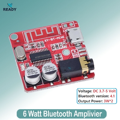 Picture of Mini MP3 Bluetooth Amplifier Speaker Board MINI MP3 Module Modified Car Speaker Audio Module 5V