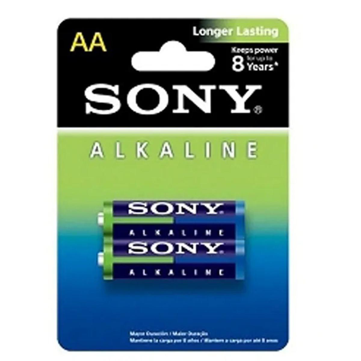 Picture of Sony AA LR-6 AM-3 1.5V Alkaline Battery, SONY Alkaline Battery (1 Pair)
