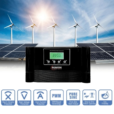 Picture of MICROTEK HI-END PWM PCU 2550 24V SOLAR IPS MACHINE MICROTEK 2550 (FOR 24V BATTERY)