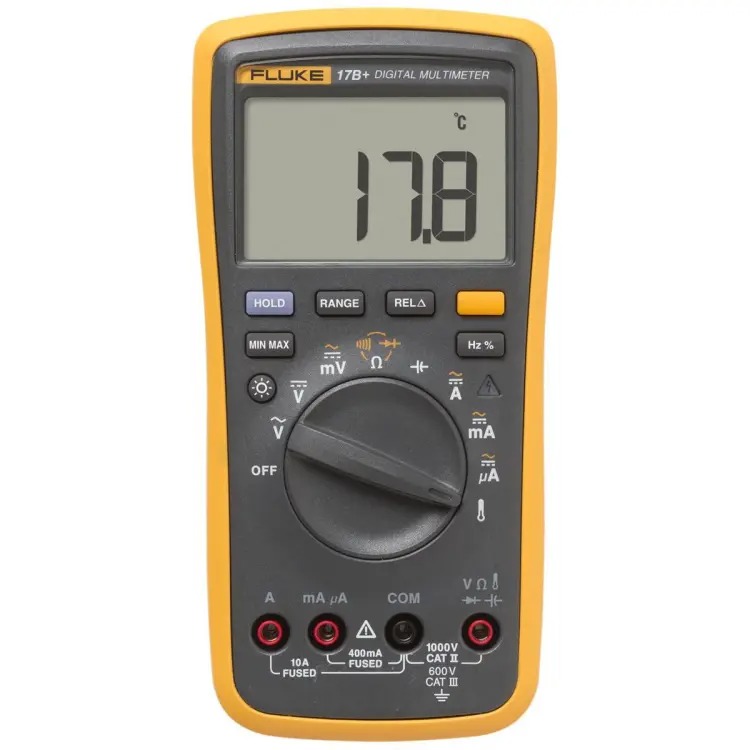 Picture of FLUKE 17B+ Digital Multimeter Voltage and Current Tester- READY ELECTRONICS