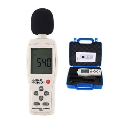Picture of Smart Sensor AR824 Sound Level Reader, AR824 Sound Level Meter Noise Sound Level Meter Digital Handheld Decibel Meter, Sound Monitor dB Meter Sound Sensor- READY ELECTRONICS