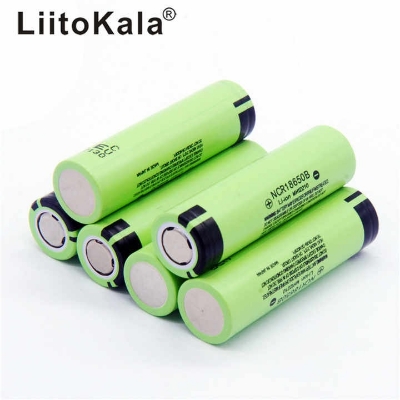 Picture of LiitoKala New NCR18650B 3.7 v 3400 mah 18650 Lithium Rechargeable Battery Flashlight batteries-4pcs