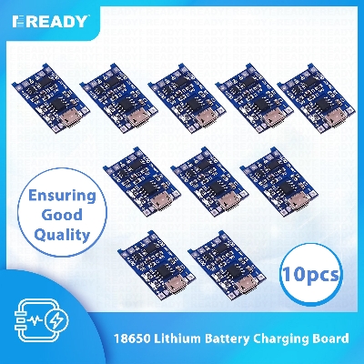 Picture of TP4056 10Pcs Lot 18650 Lithium Battery Charging Board Module Charger Modules TP4056- (10pcs) Picture of TP4056 10Pcs Lot 18650 Lithium Battery Charging Board Module Charger Modules TP4056- (10pcs)