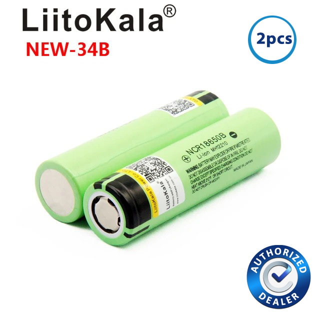 Picture of LiitoKala REAL CAPACITY 3.7V 2600mah 18650 Li Ion Rechargeable Battery 5C Discharge Rate Li-ion Battery For Power Tools- 2pcs