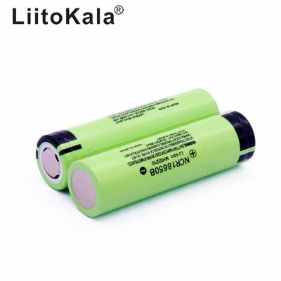 Picture of LiitoKala REAL CAPACITY 3.7V 2600mah 18650 Li Ion Rechargeable Battery 5C Discharge Rate Li-ion Battery For Power Tools- 2pcs