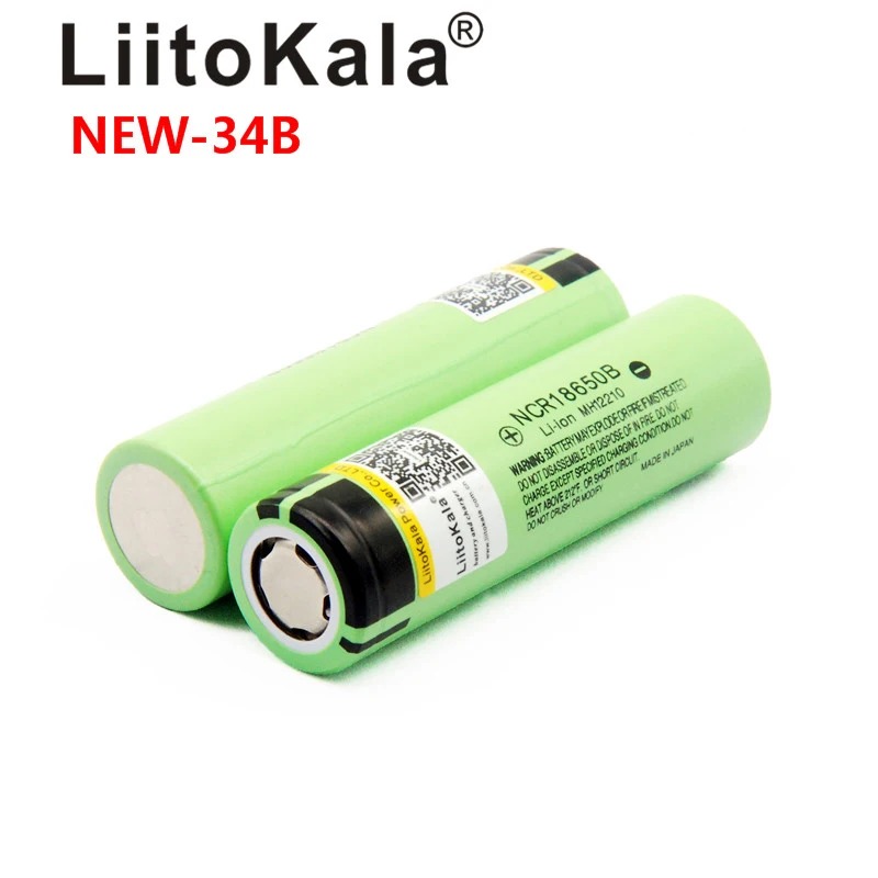 Picture of LiitoKala REAL CAPACITY 3.7V 2600mah 18650 Li Ion Rechargeable Battery 5C Discharge Rate Li-ion Battery For Power Tools- 2pcs