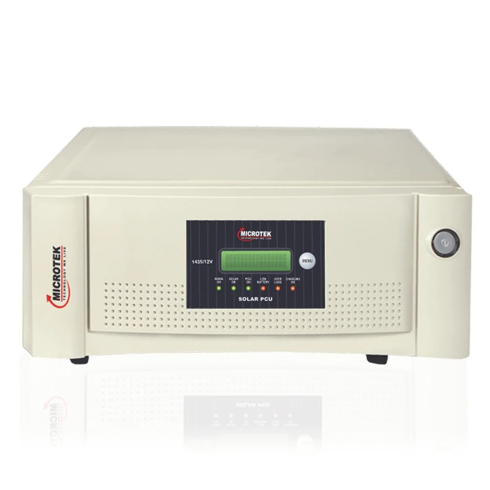 Picture of MICROTEK SOLAR HYBRID IPS UPS MACHINE PCU1450/12V SOLAR PCU 1450 IPS MACHINE FOR 12V BATTERY