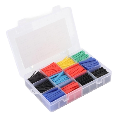 Picture of Electrical Cable Heat Shrink Sleeve, 750Pcs Heat Shrink Tubing Kit, Nylon Electrical Cable Sleeve, 2:1 Heat Shrinkage Ratio- 750pcs Set Picture of Electrical Cable Heat Shrink Sleeve, 750Pcs Heat Shrink Tubing Kit, Nylon Electrical Cable Sleeve, 2:1 Heat Shrinkage Ratio- 750pcs Set