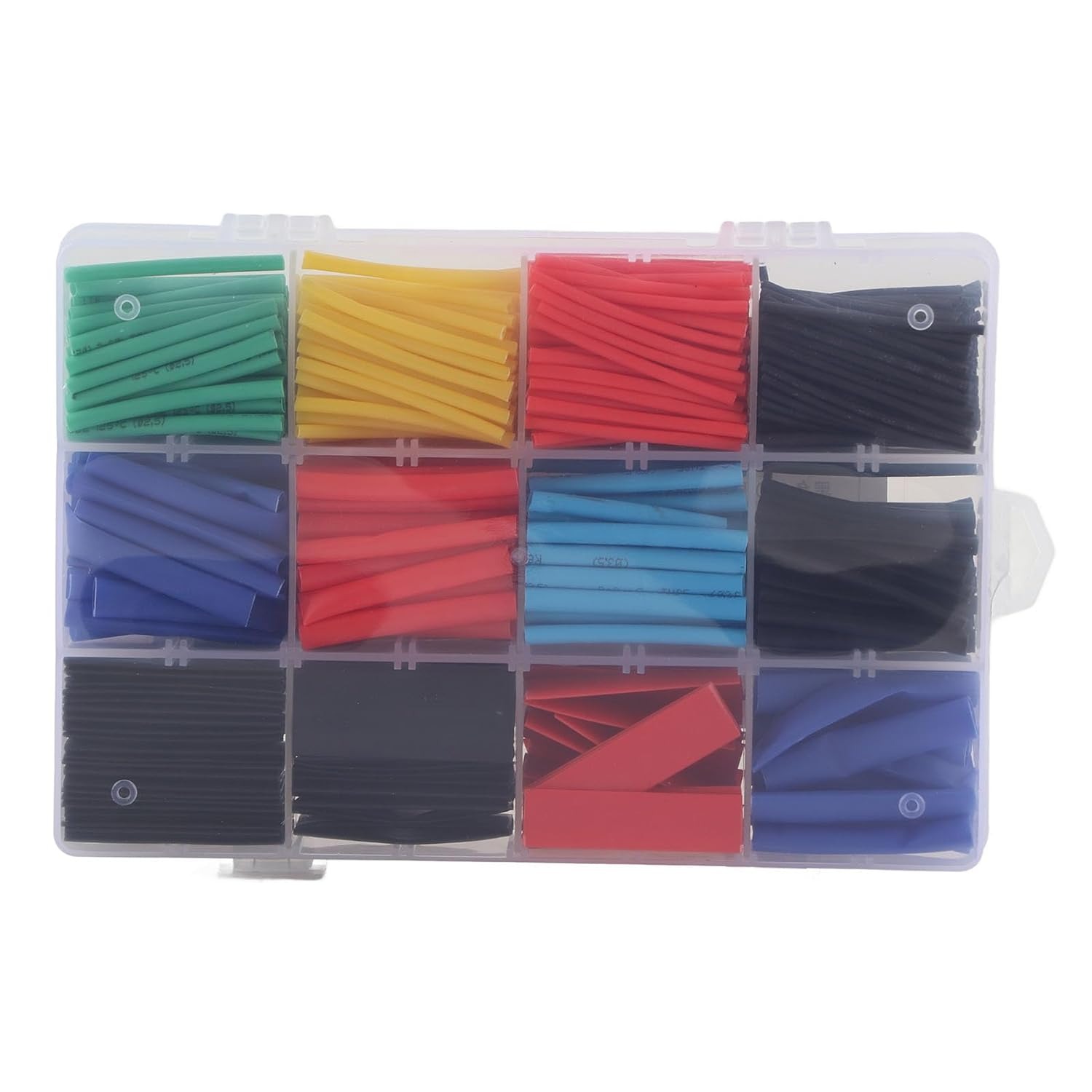 Picture of Electrical Cable Heat Shrink Sleeve, 750Pcs Heat Shrink Tubing Kit, Nylon Electrical Cable Sleeve, 2:1 Heat Shrinkage Ratio- 750pcs Set Picture of Electrical Cable Heat Shrink Sleeve, 750Pcs Heat Shrink Tubing Kit, Nylon Electrical Cable Sleeve, 2:1 Heat Shrinkage Ratio- 750pcs Set