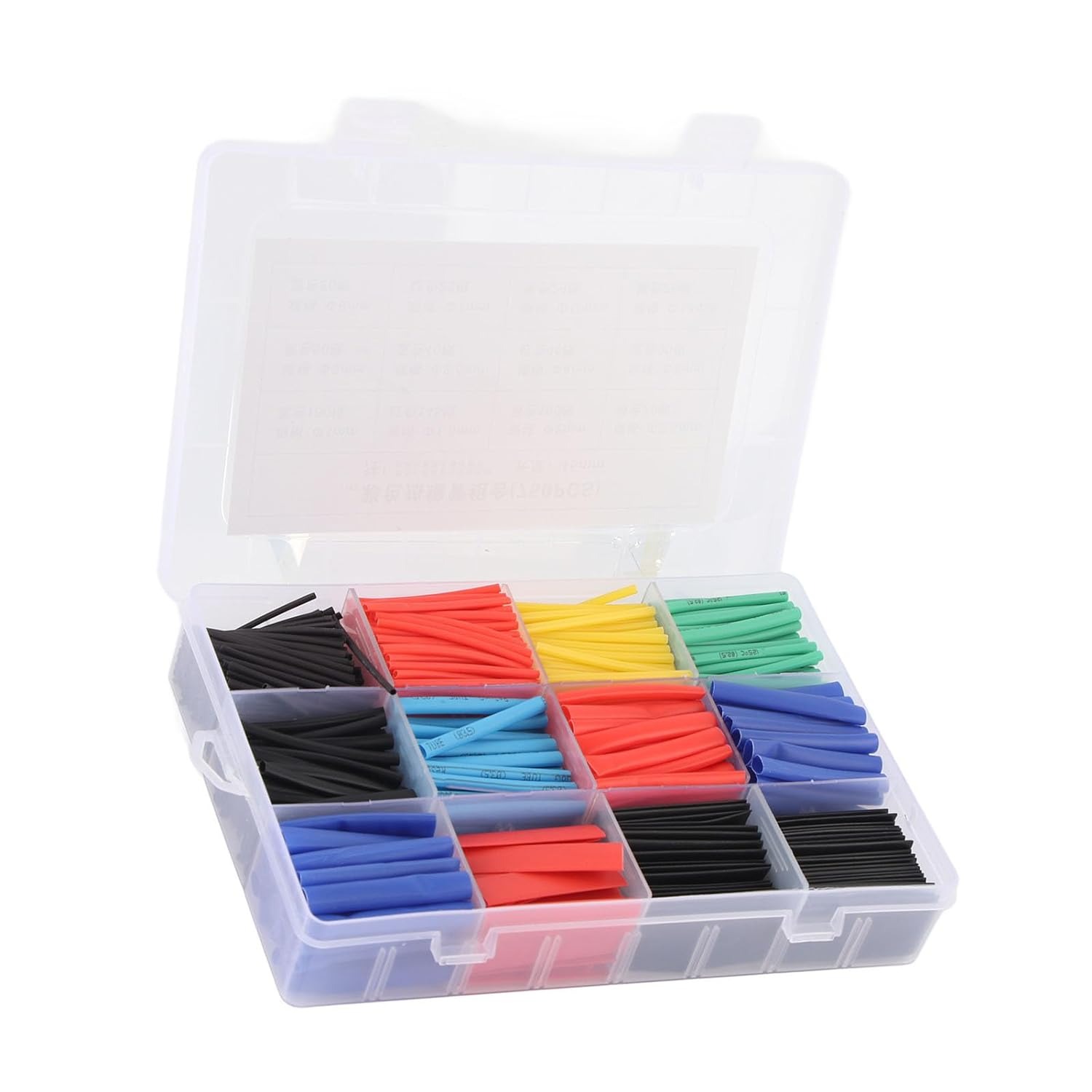 Picture of Electrical Cable Heat Shrink Sleeve, 750Pcs Heat Shrink Tubing Kit, Nylon Electrical Cable Sleeve, 2:1 Heat Shrinkage Ratio- 750pcs Set Picture of Electrical Cable Heat Shrink Sleeve, 750Pcs Heat Shrink Tubing Kit, Nylon Electrical Cable Sleeve, 2:1 Heat Shrinkage Ratio- 750pcs Set