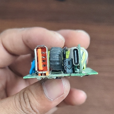 Picture of PD 18W Type C port USB fast charging board diy SMPS Adapter 220V to Mobile Charge- Battery Charger For Mobile Phone