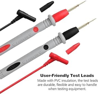 Picture of PT1005 1000V 10A Universal Digital Multimeter Probe Test Leads Pin Needle Tip Multi Meter Tester Lead Probe Wire Pen Cable