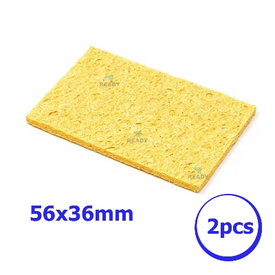 Picture of Soldering Sponge - 56mm x 36mm 2pcs Picture of Soldering Sponge - 56mm x 36mm 2pcs