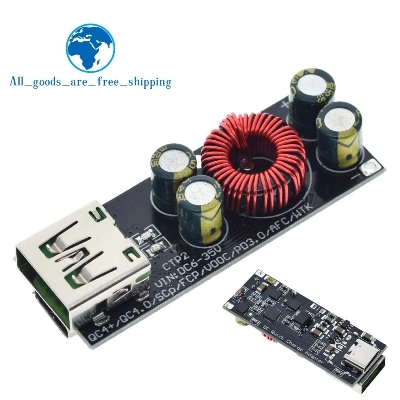 Picture of QC4.0 QC3.0 USB Type-C Mobile Phone Quick Charge Adapter 6-35V Step Down Buck Boost Module for Huawei SCP/FCP Apple PD Qualcomm Fast Charging Super Fast Charging Laptop Charging Circuit Picture of QC4.0 QC3.0 USB Type-C Mobile Phone Quick Charge Adapter 6-35V Step Down Buck Boost Module for Huawei SCP/FCP Apple PD Qualcomm Fast Charging Super Fast Charging Laptop Charging Circuit
