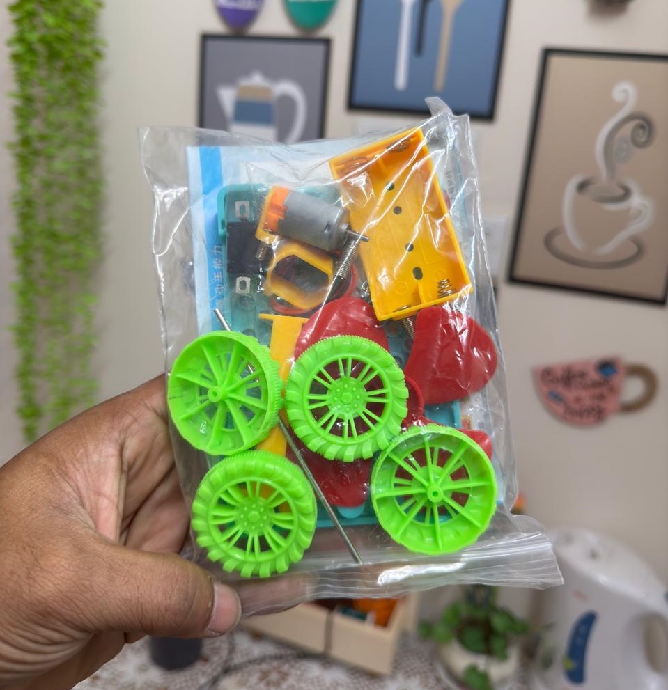 Picture of Electric power experiment Energy conversion Children / pupils DIY Technology production Science and education toys Educational motor kit