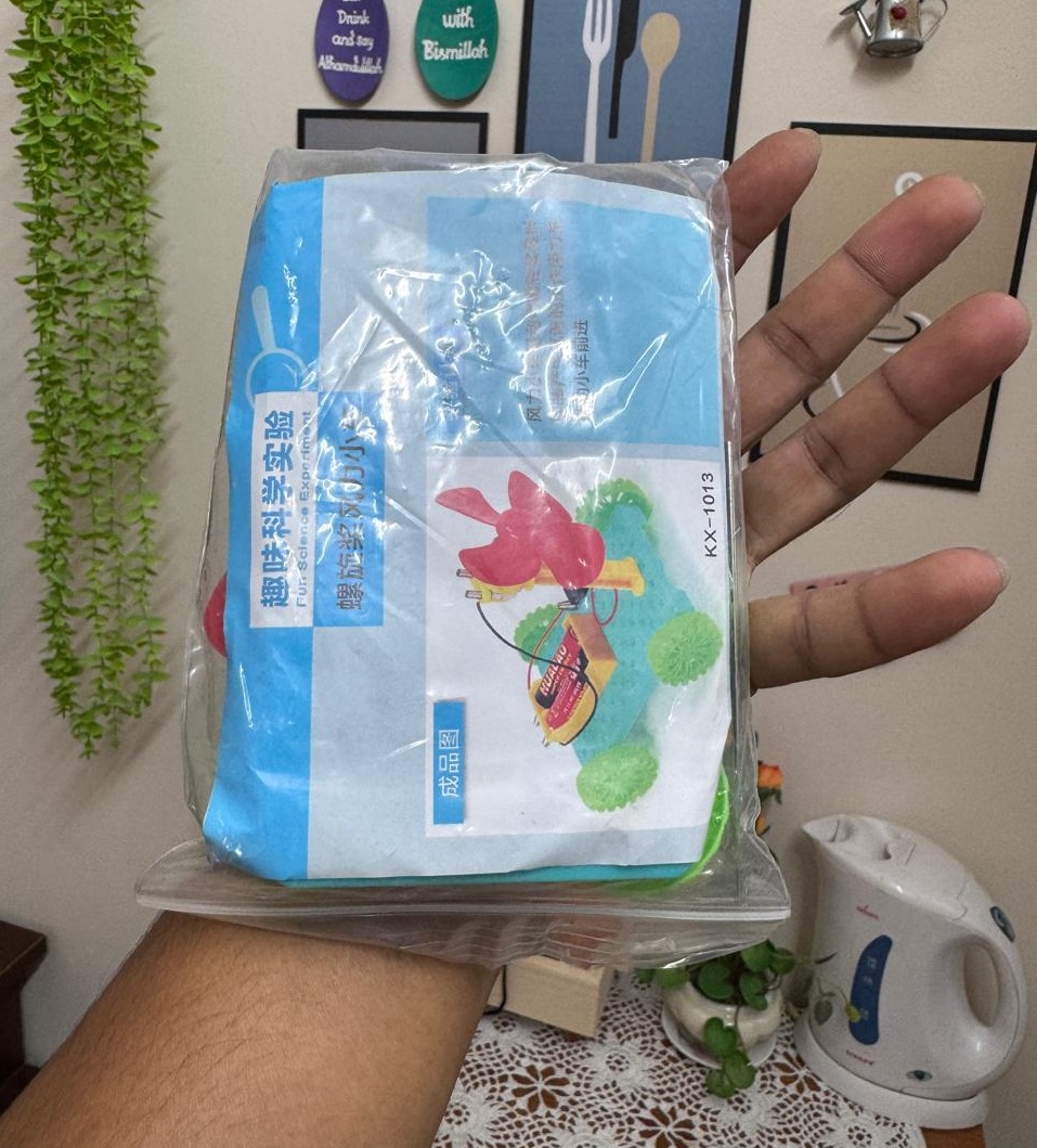 Picture of Electric power experiment Energy conversion Children / pupils DIY Technology production Science and education toys Educational motor kit