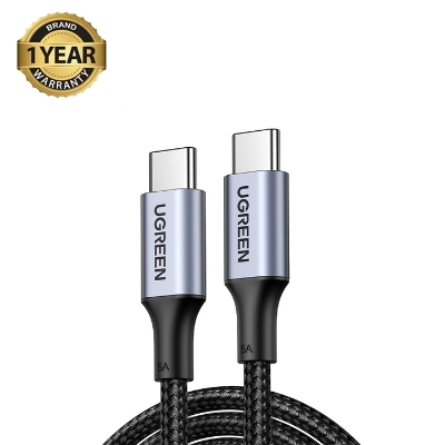 Picture of UGREEN USB-C to USB-C PD Fast Charging Cable 5A Max 1 Meter