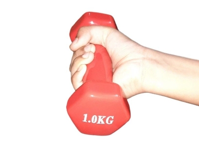 Picture of Premium Quality 1kg vinyl dumbbell 1 pcs (4 color available) - Sports & Fitness