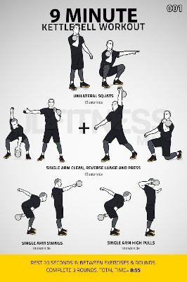 Picture of 4kg Chinese  Kettlebell 2 pcs - Sports & Fitness