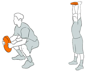 Picture of 15kg Dumbbell Plate 4 Pcs - Sports & Fitness