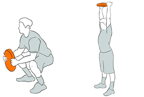 Picture of 5kg Dumbbell Plate 3 Pcs - Sports & Fitness