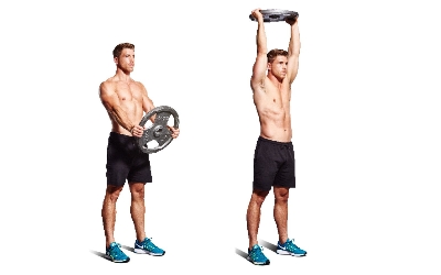 Picture of 15kg Dumbbell Plate 4 Pcs - Blue - Sports & Fitness