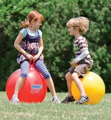 Picture of 55 cm Jumping Hopping Hoppity Hop Ball for Kids - Multicolor - Sports & Fitness