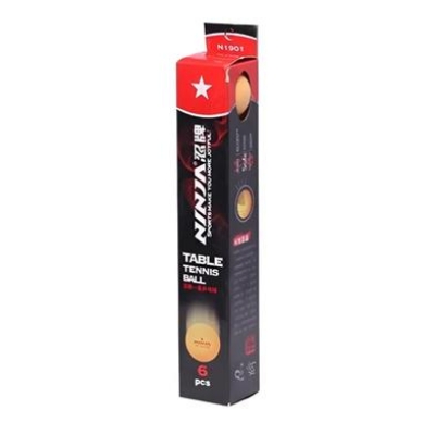 Picture of 6 pcs Table Tennis Ball - Ninja - N1901 - 1 star Ball - Sports & Fitness