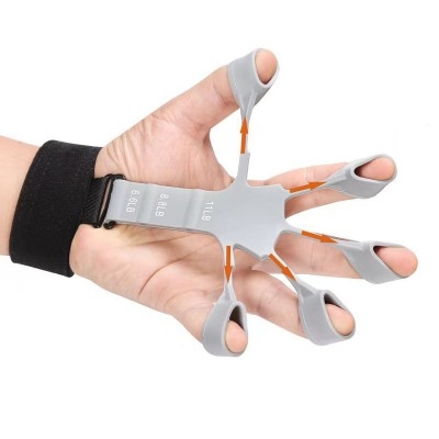 Picture of Finger Flexion Extension Trainer Resistance Band Stretcher Arthritis Wrist Training Therapy Grip Device-Hand Strengtheners - Sports & Fitness