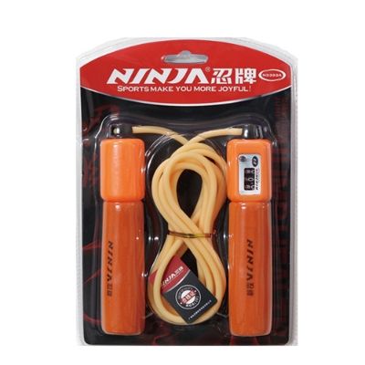 Picture of Ninja Counting Skipping Rope / Jump Rope Orabge Color - Sports & Fitness