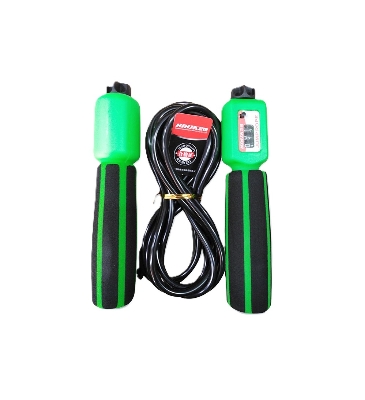 Picture of Ninja Counting Skipping Rope / Jump Rope Green Color - Sports & Fitness
