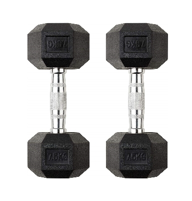 Picture of 7.5kg Hex Dumbbell - 1 Pair