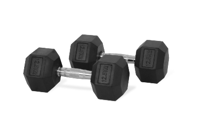 Picture of 12.5kg Hex Dumbbell - 1 Pair