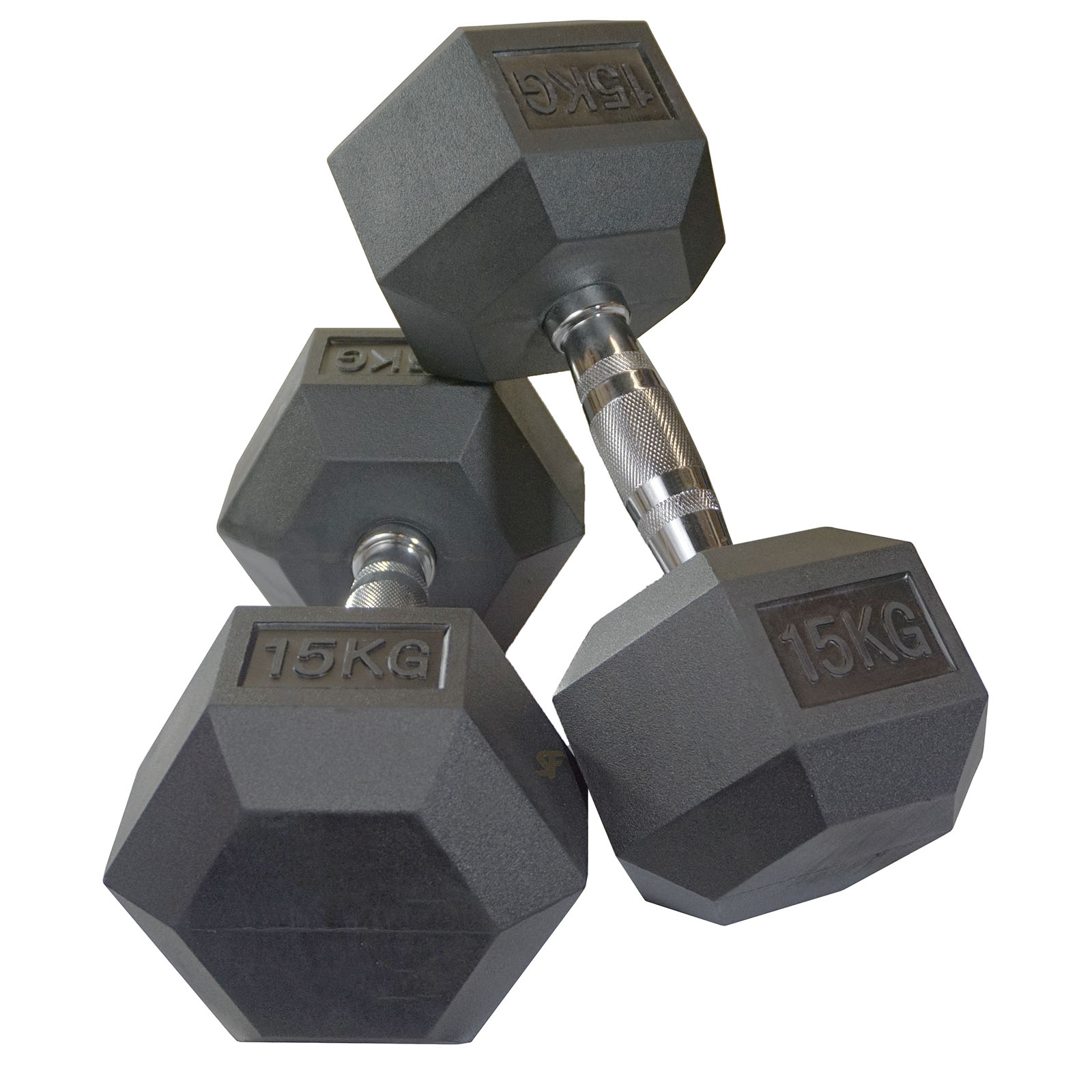 Picture of 15kg Hex Dumbbell - 1 Pair