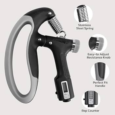 Picture of Adjustable Heavy Counting Grips 10-100Kg - Sports & Fitness