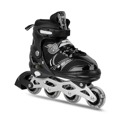 Picture of Inline roller skates shoes 1 Pair (38-41)- Black Color - Sports & Fitness