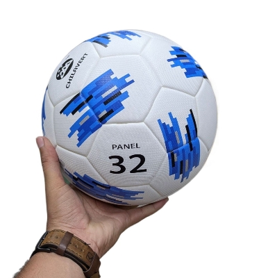 Picture of Foam Coated Football With Blue Accents - Sports & Fitness