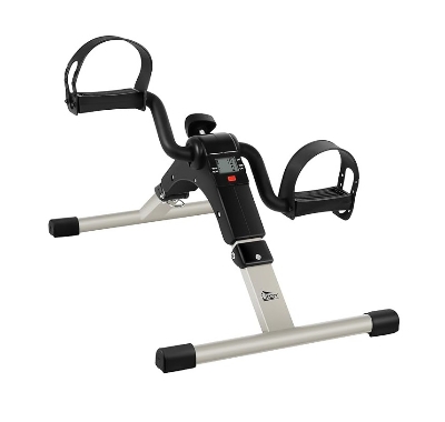 Picture of Mini Exercise Cycle/Portable Folding Arm & Leg Pedal Exerciser With Digital Lcd Display Home Indoor Mini Exercise Bike Resistance Adjustable - Sports & Fitness