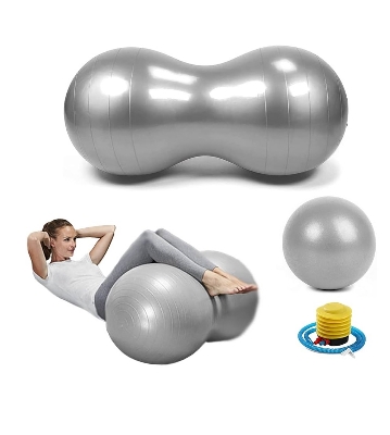 Picture of Premium Quality Capsule Gym Ball Yoga Ball 75cm with Pumper - Sports & Fitness