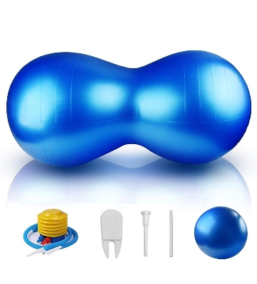 Picture of Premium Quality Capsule Gym Ball Yoga Ball 75cm with Pumper - Sports & Fitness