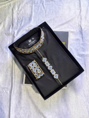 Picture of Man's Exclusive   premium quality  embroidery Panjabi