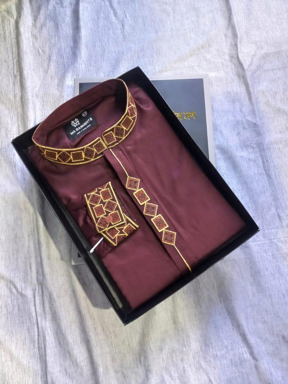 Picture of Man's Exclusive   premium quality  embroidery Panjabi