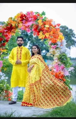 Picture of Couple Dress for Men Women Georgettecollection
