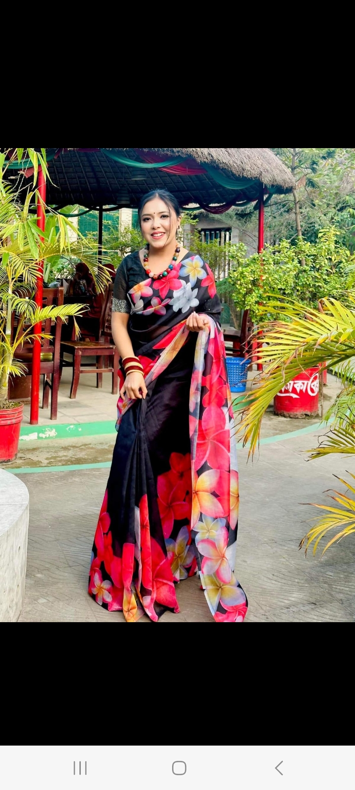 Picture of Chanduri silk for women without blouse pis Saree/Saree