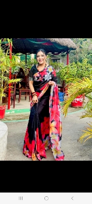 Picture of Chanduri silk for women without blouse pis Saree/Saree