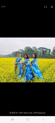 Picture of Chanduri silk for women without blouse pis Saree/Saree